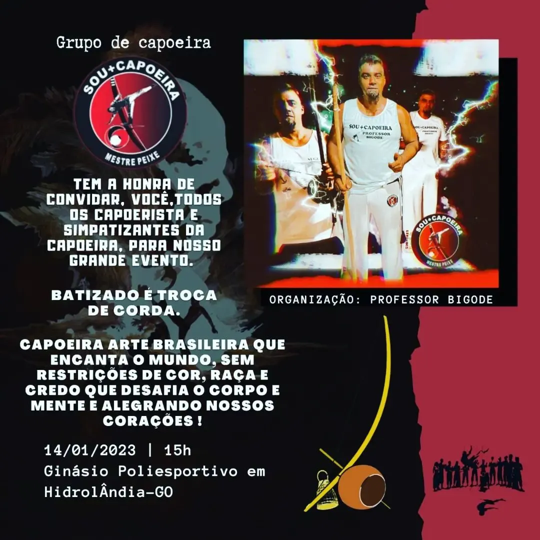 Cartaz do Evento BATIZADO E TROCA DE CORDA