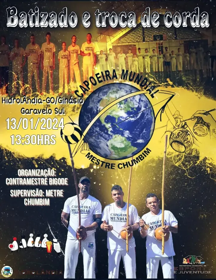 Cartaz do Evento BATIZADO E TROCA DE CORDA