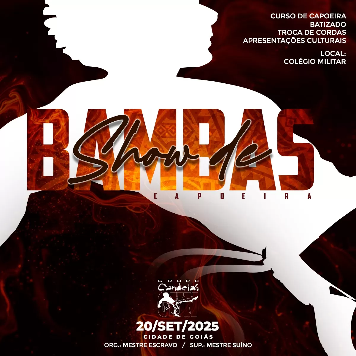 Cartaz do Evento Show de Bambas