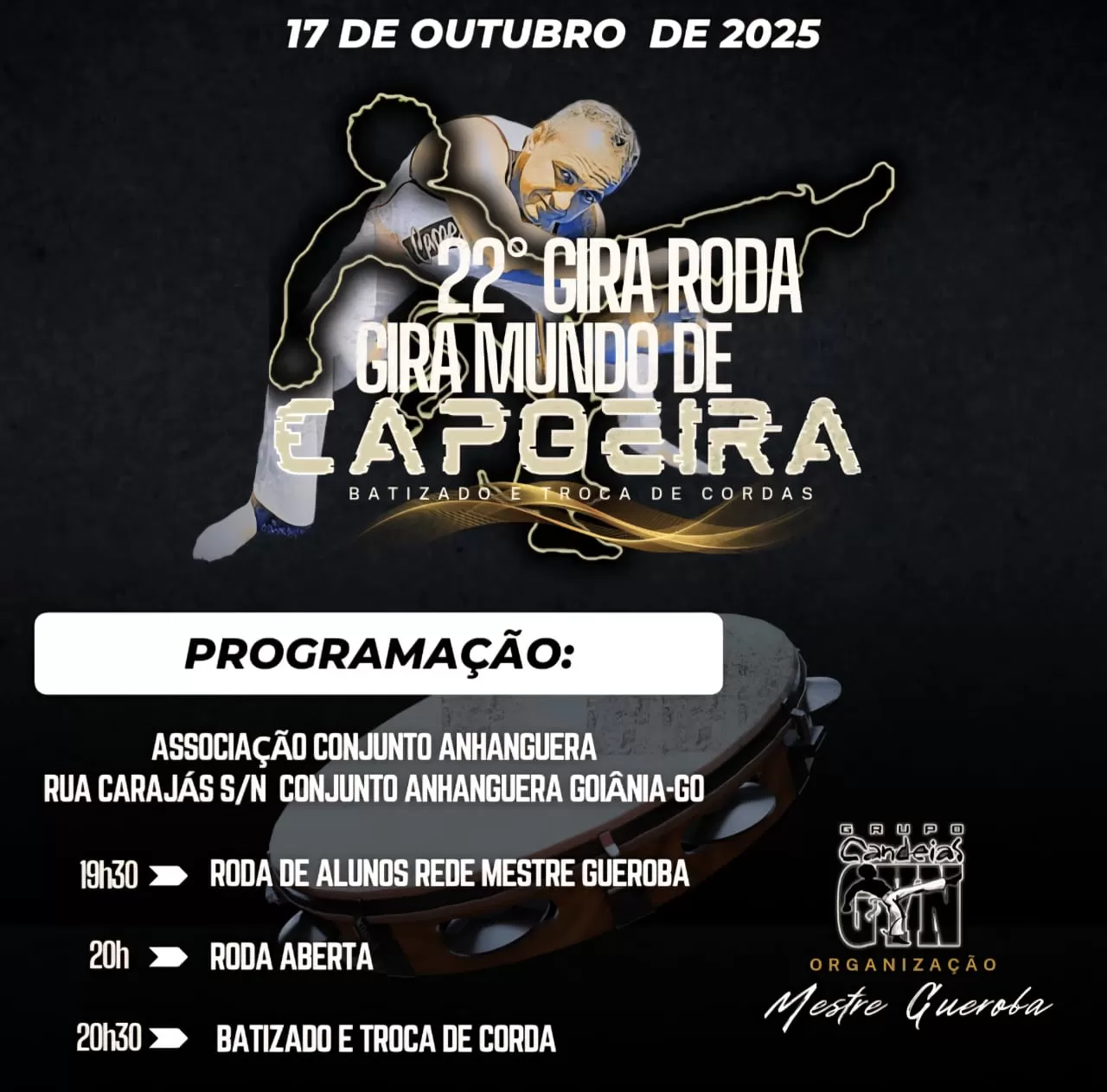 Cartaz do Evento 22º Gira Roda Gira Mundo