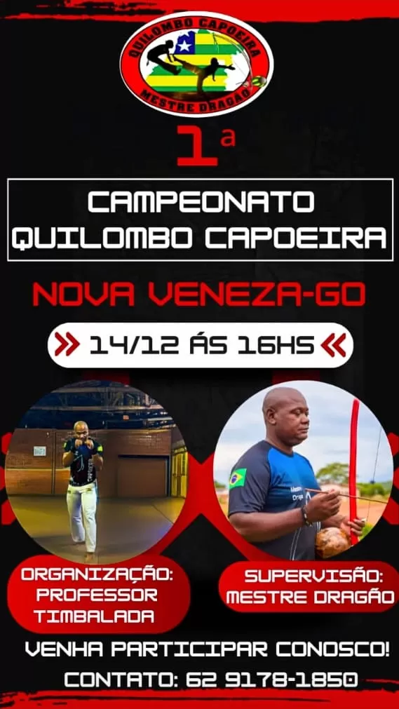 1º Campeonato Quilombo Capoeira