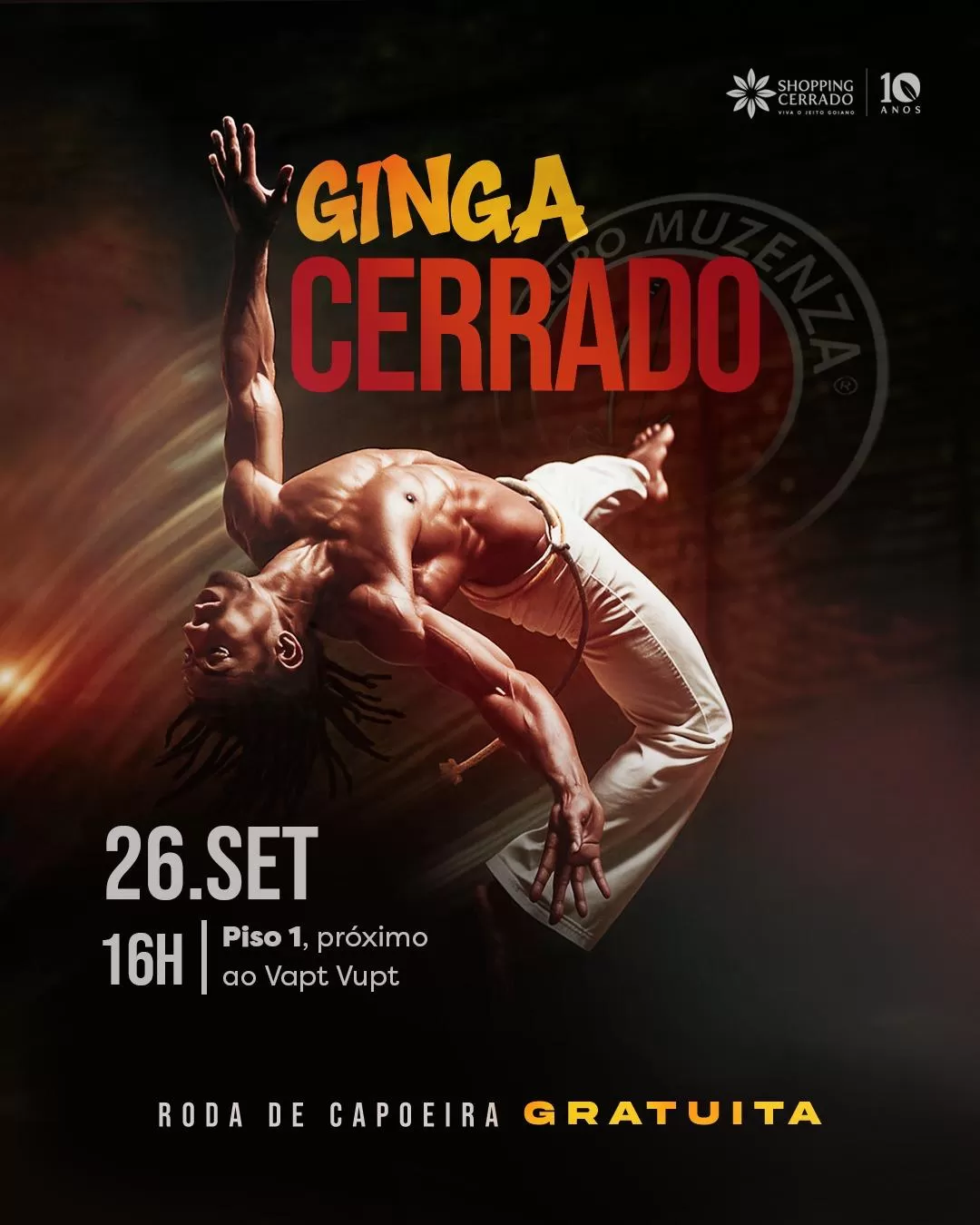 Cartaz da notícia Ginga Cerrado - 26/09/2025