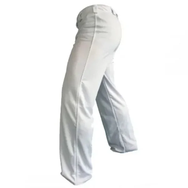Calça de Capoeira Branca 100% Poliéster Adulta