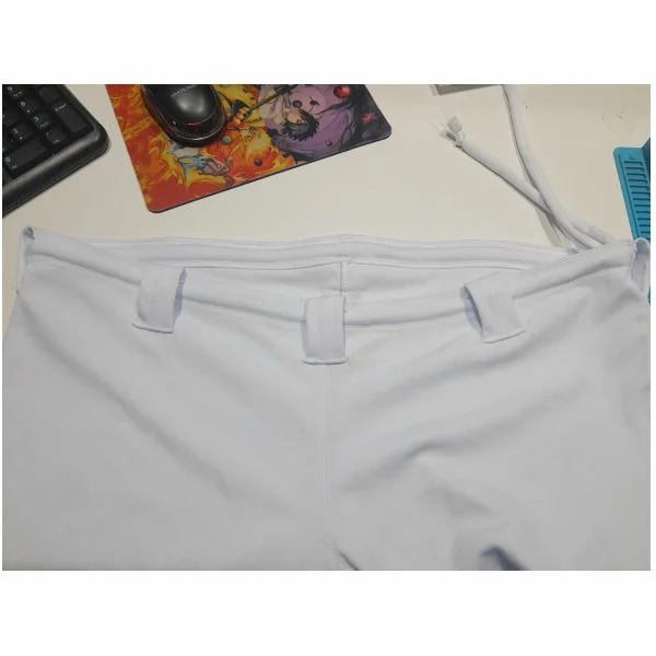 Calça de Capoeira Branca 100% Poliamida Infantil