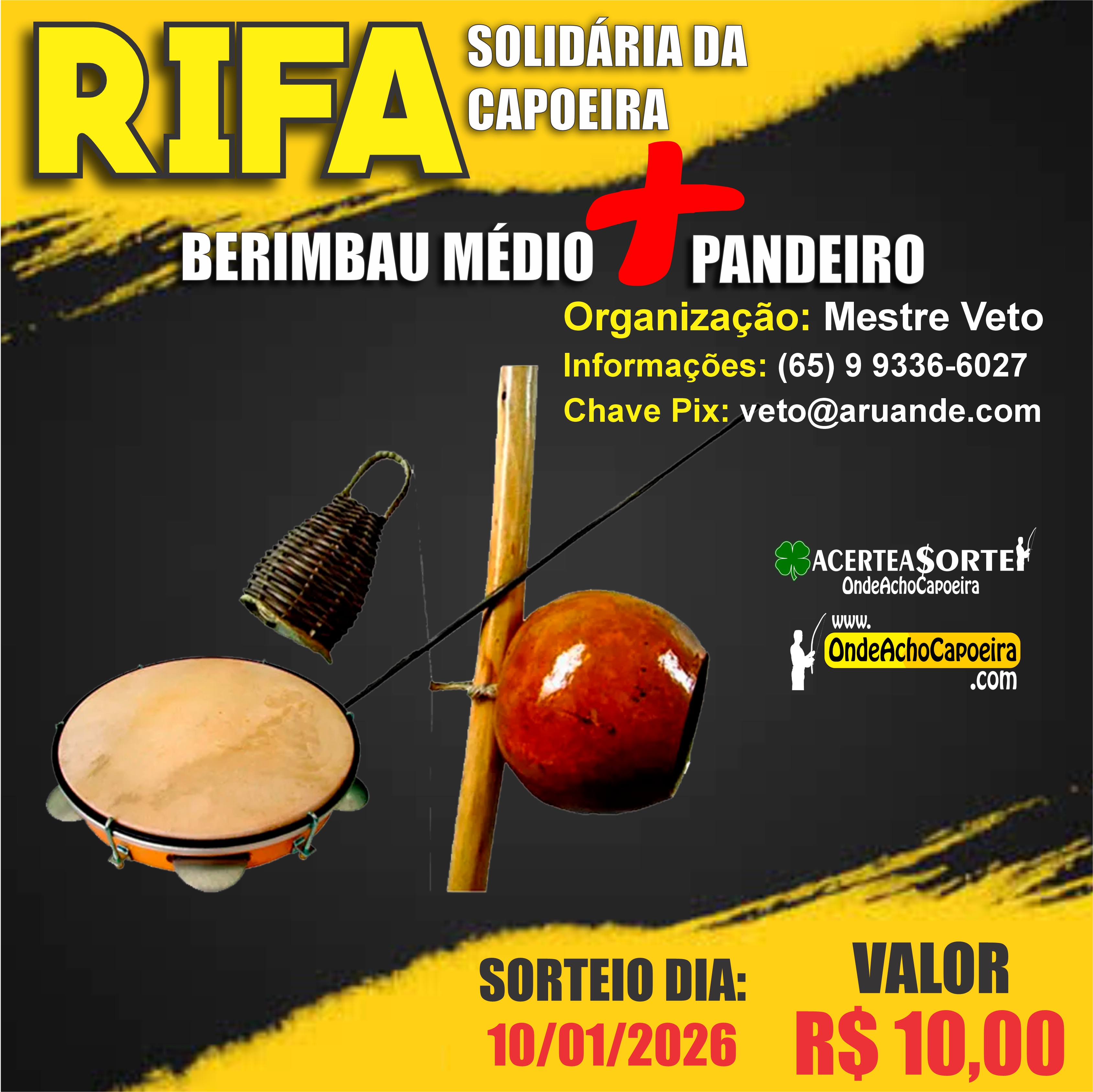 Rifa Solidária da Capoeira