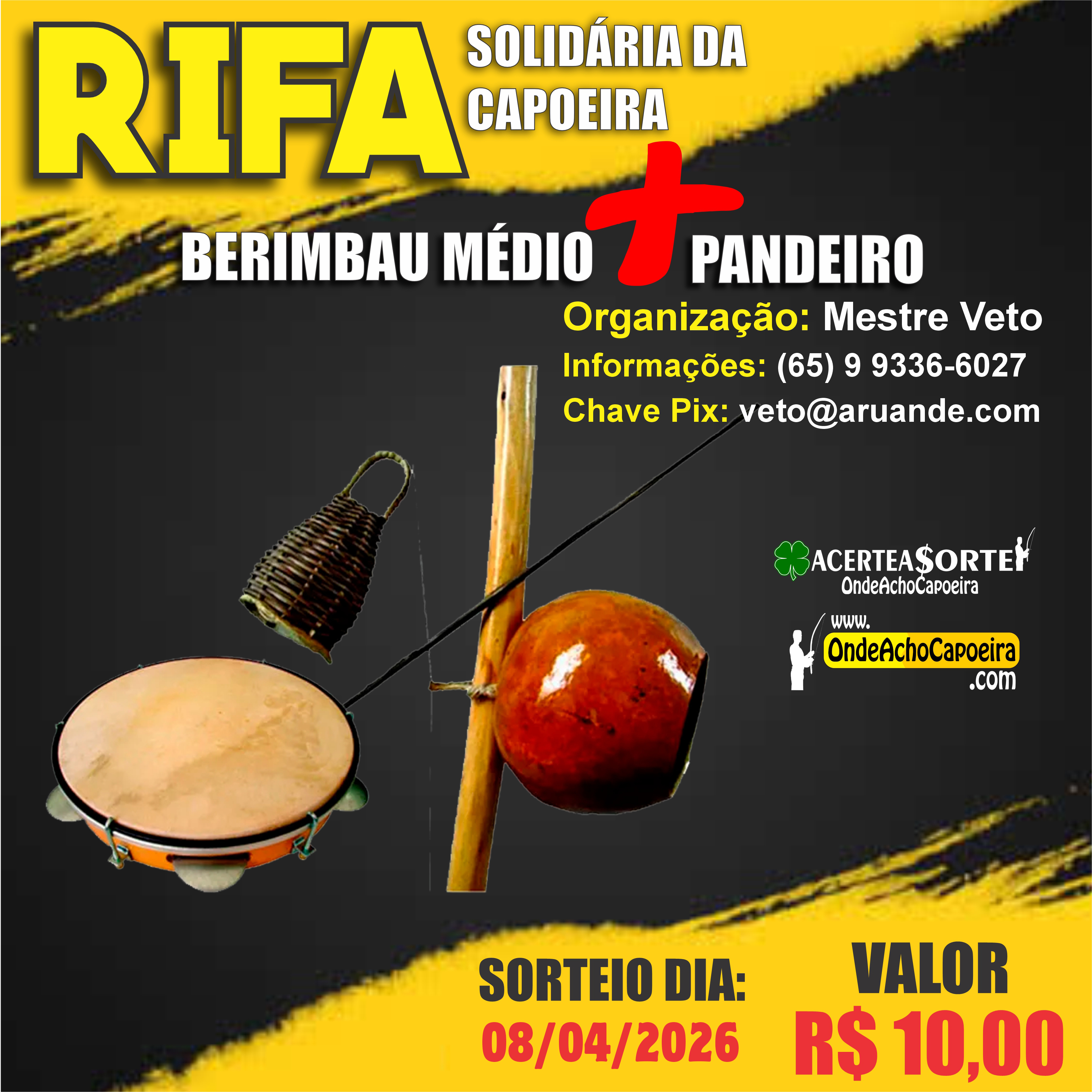 Rifa Solidária da Capoeira