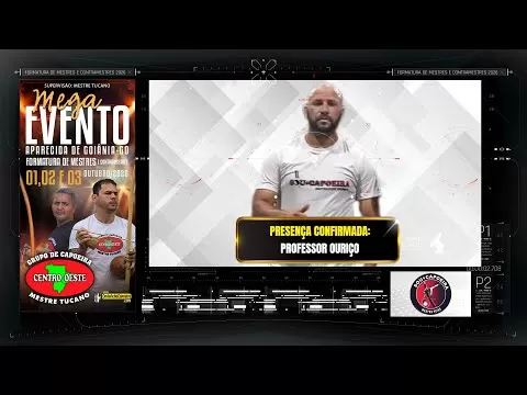 Cartaz do vídeo: Professor Ouriço confirmou presença