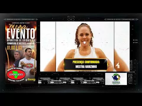 Cartaz do vídeo: Mestra Narizinho, confirmou presença