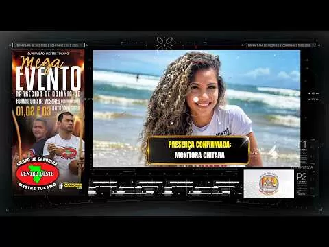 Cartaz do vídeo: Monitora Chitara, confirmou presença