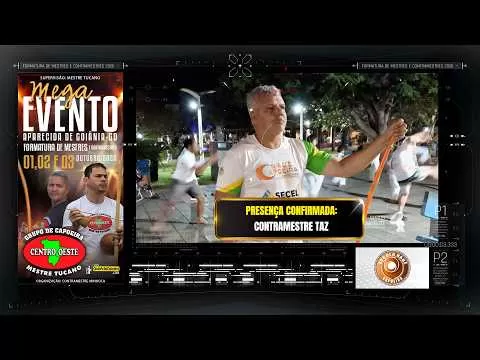 Cartaz do vídeo Contramestre Taz, confirmou presença
