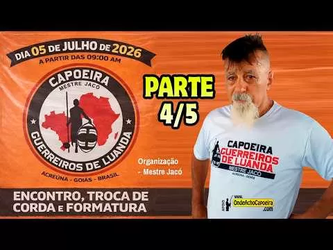Cartaz do vídeo 05/07/2026- Encontro, Troca de Cordas e Formatura - Parte 4/5
